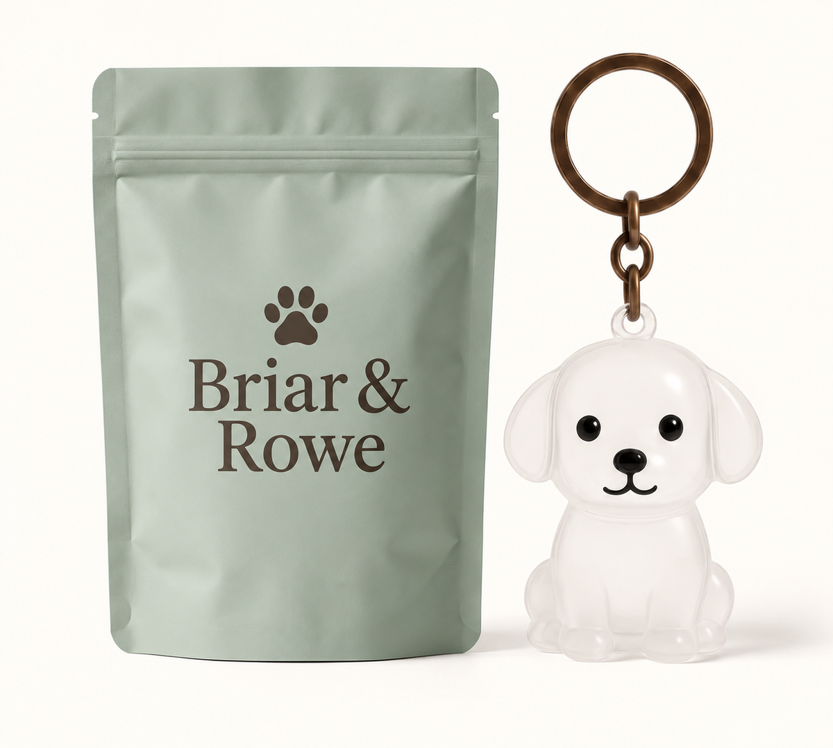 Furever With You - Pet Fur Keychain